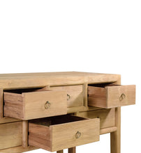 Cargar imagen en el visor de la galería, 9 DRAWERS 1 SHELF TEAK SIDEBOARD