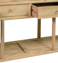 Cargar imagen en el visor de la galería, 9 DRAWERS 1 SHELF TEAK SIDEBOARD