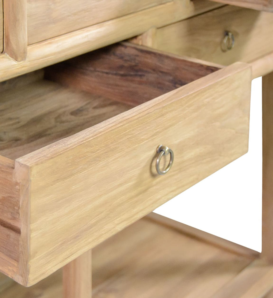 9 DRAWERS 1 SHELF TEAK SIDEBOARD