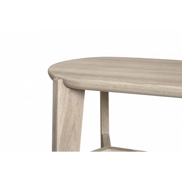 Bar stool -ELI- color wood, height 75 cm