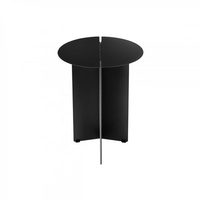 Side table -ORU- Colour Black Size S Ø 35cm