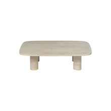 Load image into Gallery viewer, Coffee table -VOLOS- Color Travertine Size L Rectangular