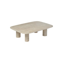 Load image into Gallery viewer, Coffee table -VOLOS- Color Travertine Size L Rectangular