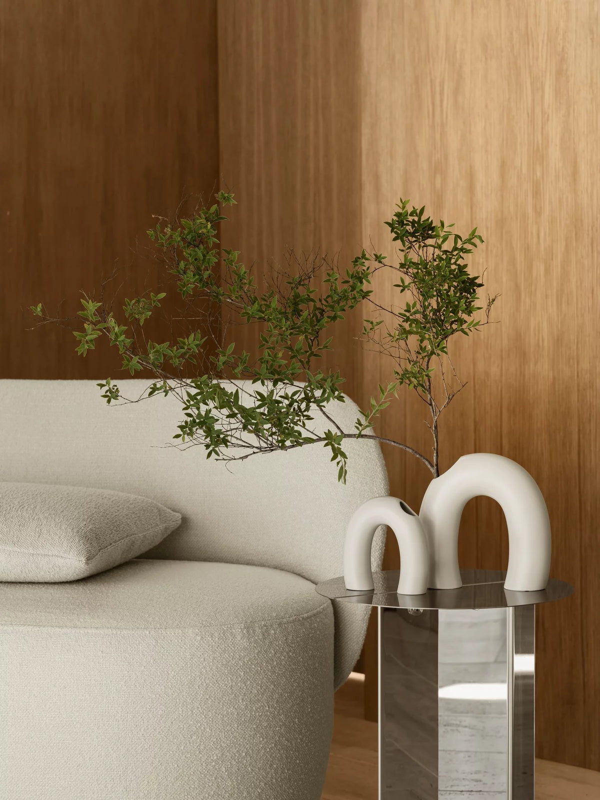 Vase -KAGETSU- colour Moonbeam - size S