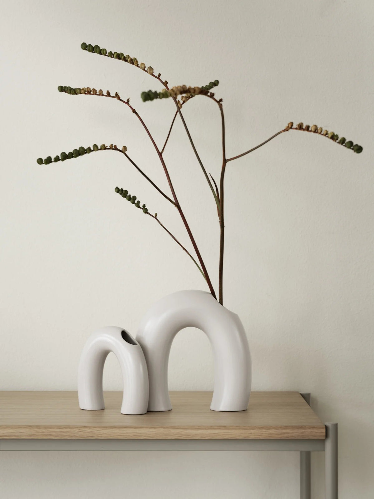 Vase -KAGETSU- colour Moonbeam - size M