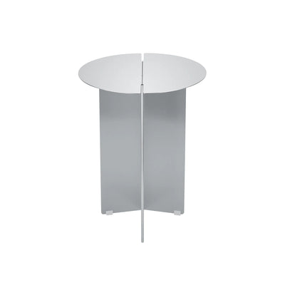 Side Table -ORU- Colour Stainless Steel Matt Size S Ø 35cm