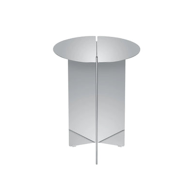 Side Table -ORU- Colour Stainless Steel Polished Size S Ø 35cm