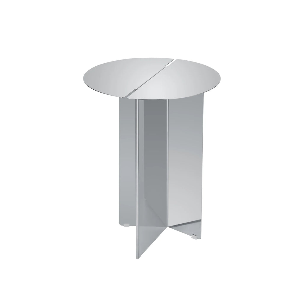 Side Table -ORU- Colour Stainless Steel Polished Size S Ø 35cm