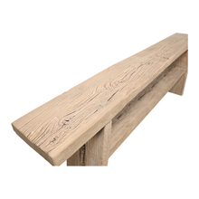 Charger l'image dans la galerie, Console table wood natural 246x32x82
