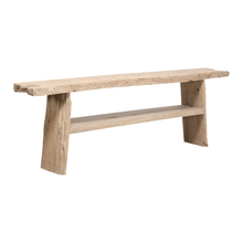 Load image into Gallery viewer, Console table wood natural 235x37x80