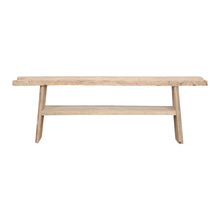 Load image into Gallery viewer, Console table wood natural 235x37x80