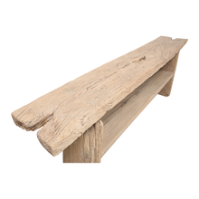 Load image into Gallery viewer, Console table wood natural 235x37x80