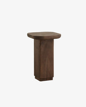 Load image into Gallery viewer, TOKE SIDE TABLE DARK BROWN