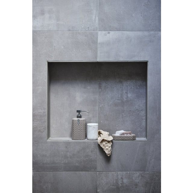 Ellia marble decoration23X10X1.5 cm, White