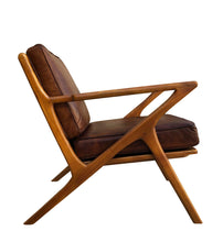 Carica l'immagine nel visualizzatore di Gallery, LEATHER CUSHION ARMCHAIR