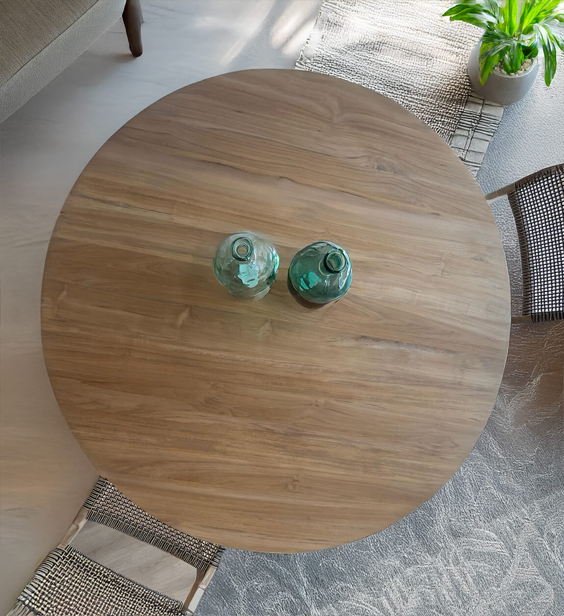 TEAK DINING TABLE