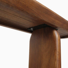 Load image into Gallery viewer, Bullnose bench brown