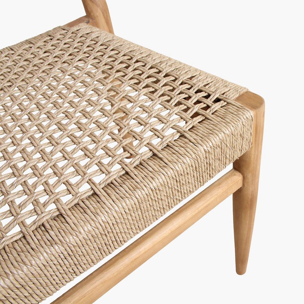Outdoor chair natural