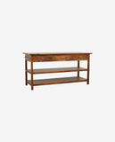 CASPIAN DISPLAY TABLE WOODEN W/DRAWERS