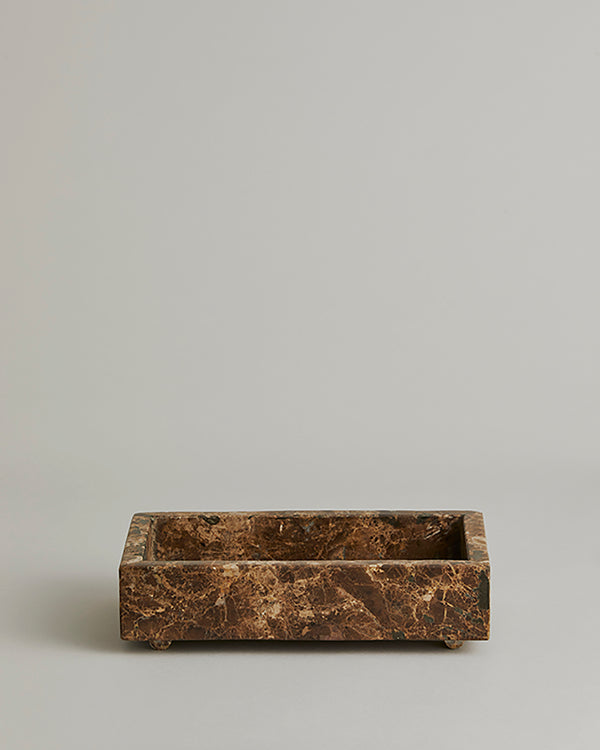 AYU MARBLE TRAY, SMALL RECTANGULAR