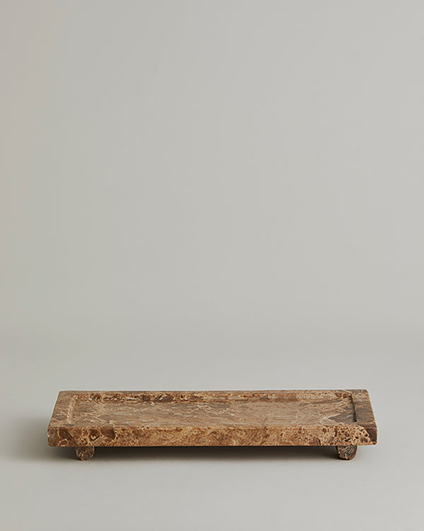 AYU MARBLE TRAY, FLAT RECTANGULAR