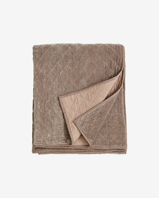 VELVET QUILT,BED SPREAD