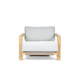 Lounge ArmChair Moss-94x86x65-Natural/White-Teak