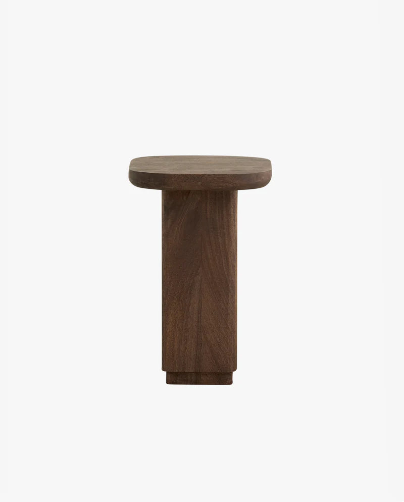 TOKE SIDE TABLE DARK BROWN