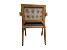 Load image into Gallery viewer, Dining Chair Natural/Dark Grey-Teak/Fabric