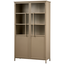 Laden Sie das Bild in den Galerie-Viewer, EXHIBIT DISPLAY CASE METAL KHAKI