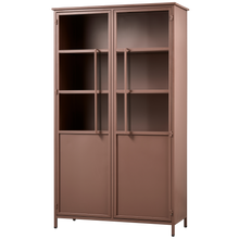Laden Sie das Bild in den Galerie-Viewer, EXHIBIT DISPLAY CASE METAL TAN