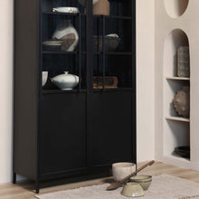 Laden Sie das Bild in den Galerie-Viewer, EXHIBIT DISPLAY CASE METAL BLACK