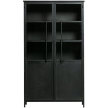 Laden Sie das Bild in den Galerie-Viewer, EXHIBIT DISPLAY CASE METAL BLACK