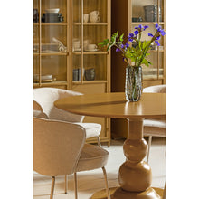 Laden Sie das Bild in den Galerie-Viewer, EXHIBIT XL 2-DOORS DISPLAY CASE METAL HONEY YELLOW