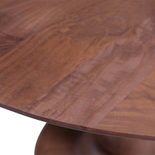 Charger l'image dans la galerie, BLANCO DINING TABLE O120CM MANGO WOOD WALNUT