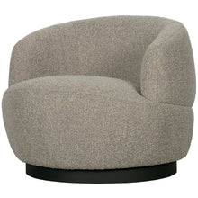 Load image into Gallery viewer, WOOLLY SWIVEL ARMCHAIR NATURAL MIX