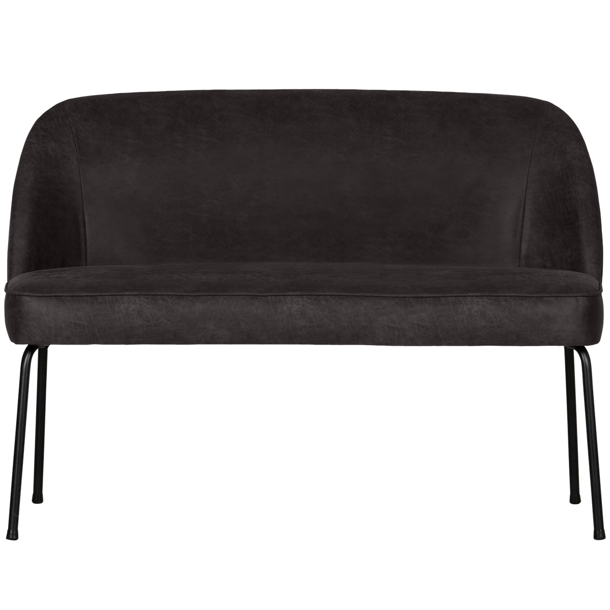VOGUE DINING BENCH ECO LEATHER BLACK