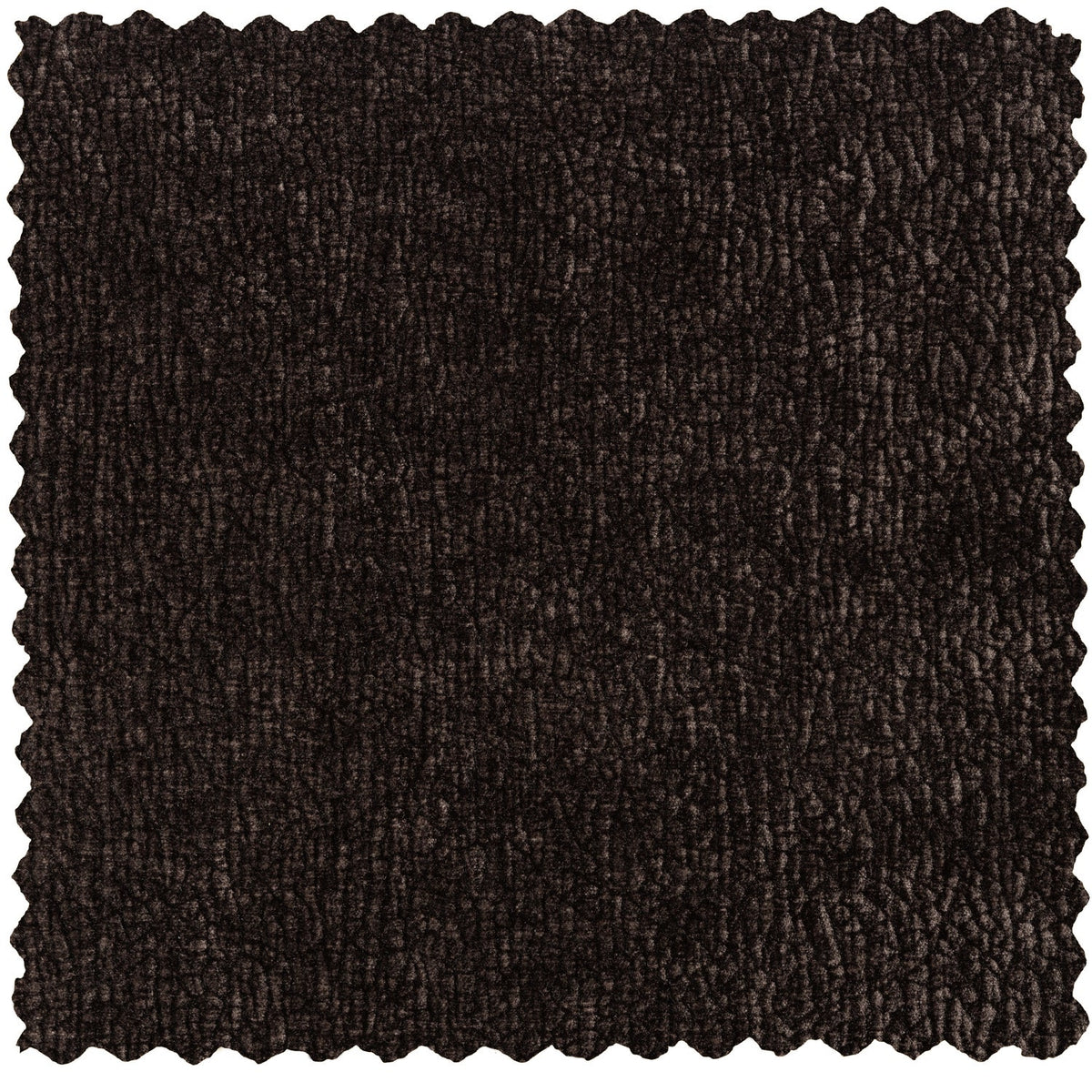 VOGUE BARSTOOL 65CM 3D CHENILLE DARK BROWN