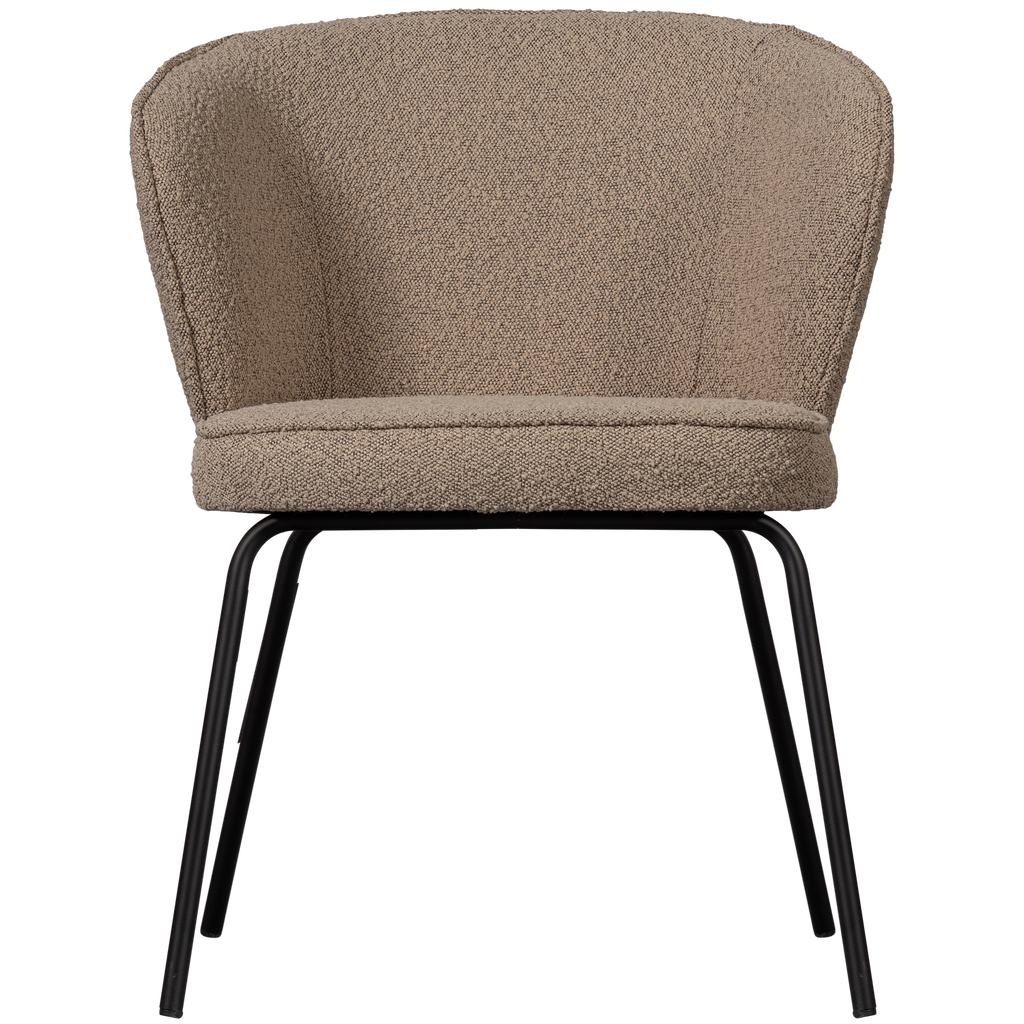 ADMIT DINING CHAIR BOUCLE BEIGE
