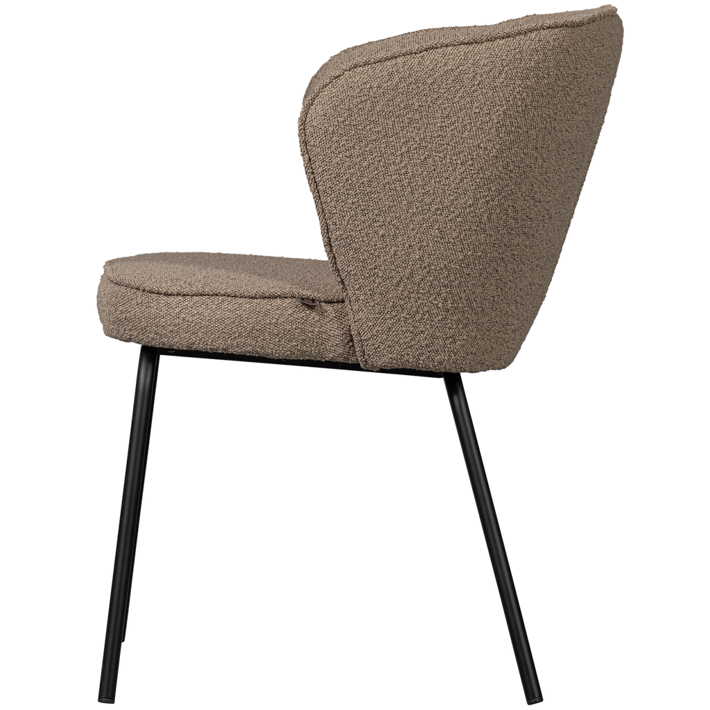 ADMIT DINING CHAIR BOUCLE BEIGE