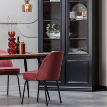 Charger l'image dans la galerie, RHOMBIC DINING TABLE WOOD/METAL 220x90CM