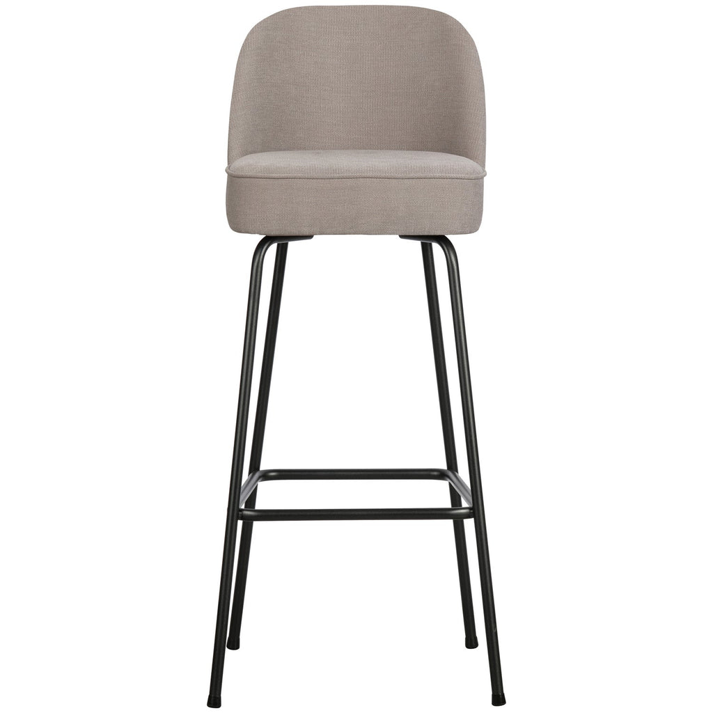 VOGUE BARSTOOL 80CM WOVEN FABRIC SAND