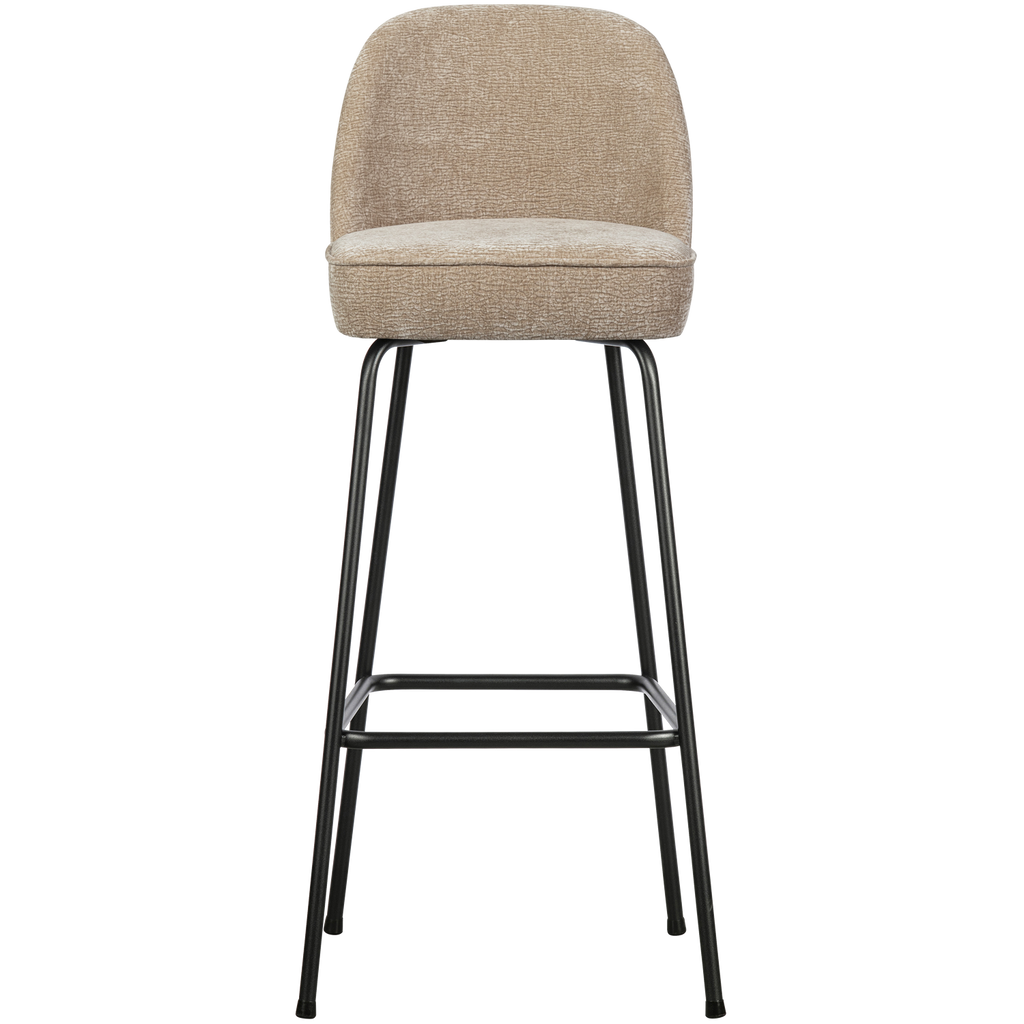 VOGUE BARSTOOL 80CM 3D CHENILLE SAND