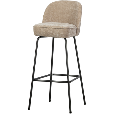 VOGUE BARSTOOL 80CM 3D CHENILLE SAND