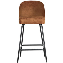 Load image into Gallery viewer, VOGUE BARSTOOL 65CM ECOLEATHER COGNAC