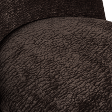 Carica l'immagine nel visualizzatore di Gallery, VOGUE BARSTOOL 65CM 3D CHENILLE DARK BROWN
