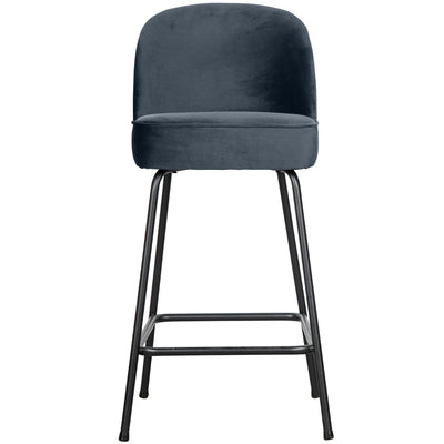 VOGUE BARSTOOL 65 CM VELVET BLUE