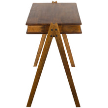 Load image into Gallery viewer, COMPARTMENT DESK ACACIA WOOD BROWN