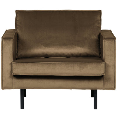 RODEO ARMCHAIR VELVET TAUPE