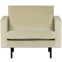 Laden Sie das Bild in den Galerie-Viewer, RODEO ARMCHAIR VELVET PISTACHIO